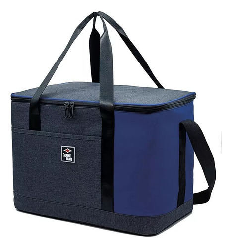 Bolso Lunchera Termica Alpine Skate Conservadora Camping Color Azul Liso