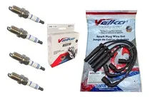 Comprar Set Cables De Bujias + 4 Bujias Para Chevrolet Aveo Lanos