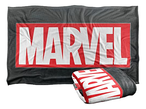 Manta De Avengers, 36 X58 , Logotipo De Marvel, Tacto S...