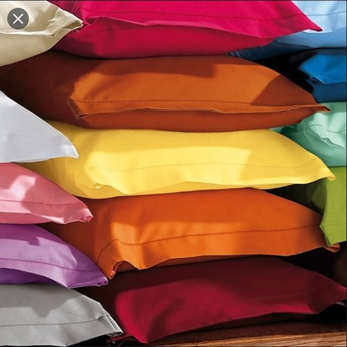 Imagen 2 de 8 de Fundas Decorativas De Almohadon 50x70 C/ Pestañas Pack X 2