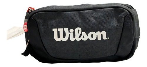 Canguro Riñonera Deportiva Wilson Casual Running Todo Uso Color Negro