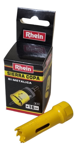 Sierra Copa Bimetalica 16mm Rhein Para Metal Y Madera