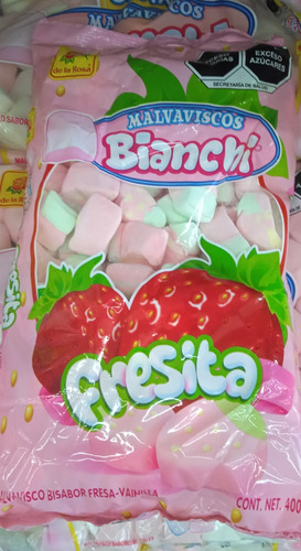 Bianchi Malvaviscos Fresa Vainilla De La Rosa 2.4 Kg