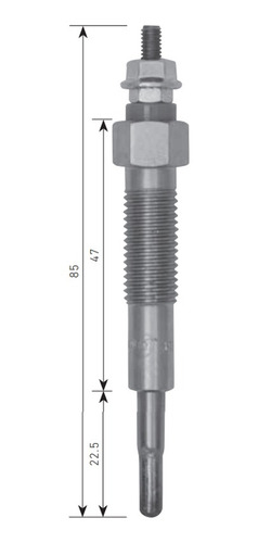 Calentador Mazda B2500/b2900 11v. S/rap