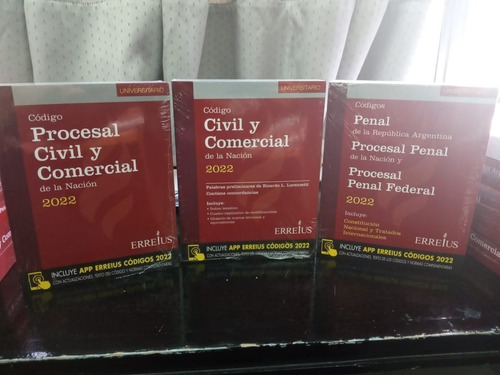 Combo Codigo Civil + Penal + Procesal Civil Y Penal Pocket 