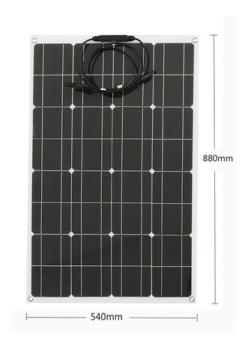 Imagen 1 de 6 de Panel Solar 80watts 12 Voltios Anti Agua Calidad Náutica