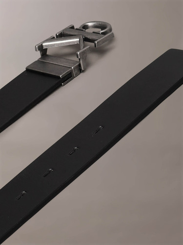 Cinturón Negro Reversible Calvin Klein Para Hombre Talla 105 Cm
