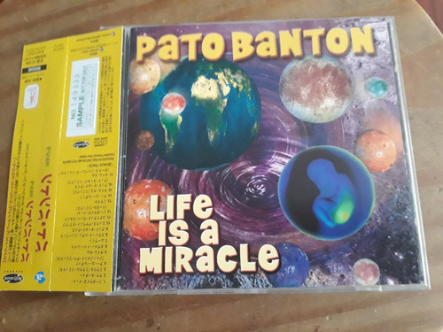 Pato Banton (life Is A Miracle) Cd Importado Do Japão- Bonus