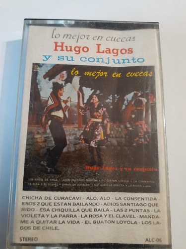 Cassette De Hugo Lagos Y Su Conjunto Lo Mejor (804