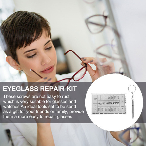 Juego De 1000 Herramientas De Reparación De Gafas Para Gafas