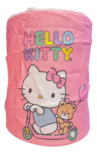  Cesto Organizador Plegable  - Ropa Juguetes Hello Kitty 