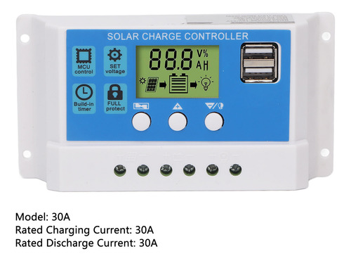 Equipo De Suministro De Energía Panel Controlador Solar Pwm