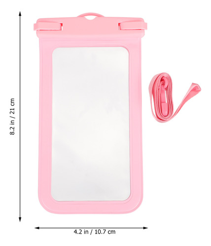 Funda Impermeable Para Teléfono Celular, Bolsa Impermeable M