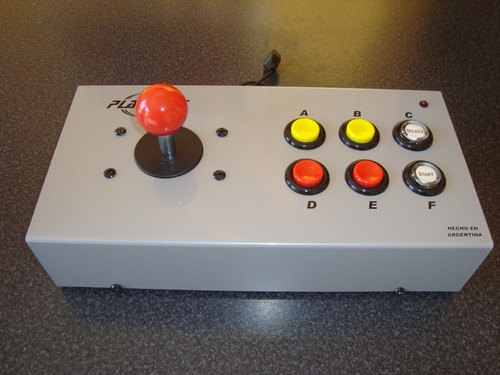 Imagen 5 de 12 de Playcade Family Joystick Arcade Para Family Game De 9 Pines