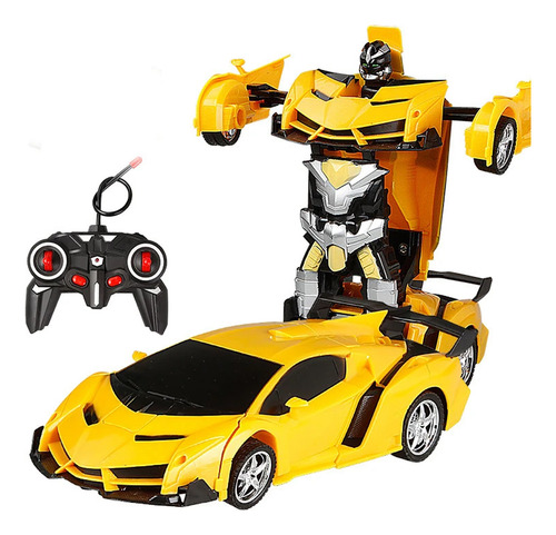 Coche De Juguete Para Niños: Coche Transformable A Control R