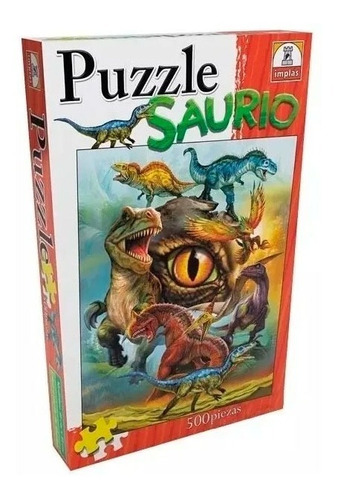 Puzzle Saurio Dinosaurios 500 Piezas Implás Art 279