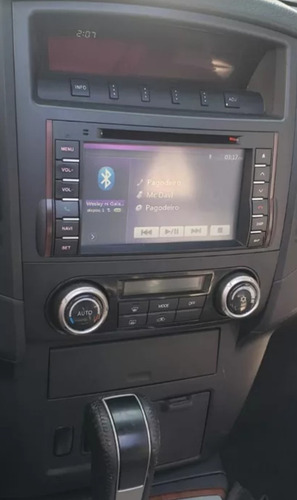 Central Multimídia Mitsubishi Pajero Full Completo Cor Preto