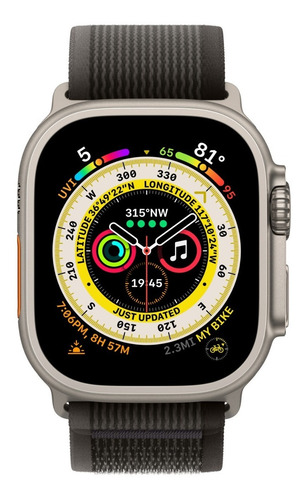 Apple Watch Ultra Loop Trail negro/gris Pronta - Bueno (Reacondicionado)