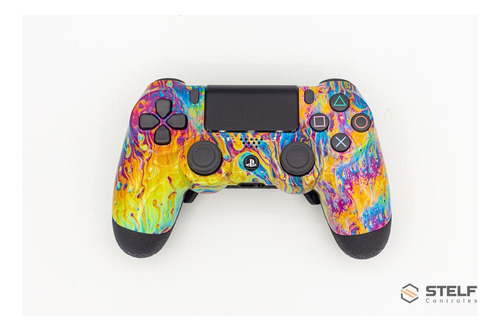 Controle Stelf Ps4 Psycho Casual Controle Sem Paddles