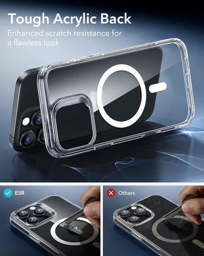 Funda Er Para iPhone 16 Pro, Compatible Con Magsafe, Shoc...