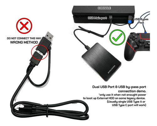 Disco Duro Externo 1 Tb Usb 3.0 Para Ps5/ps4 Portátil