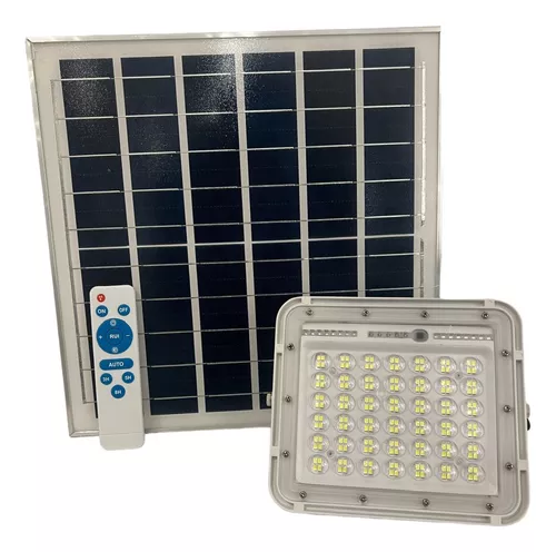 Lámpara LED 4W Recargable Solar Luz Blanca - ILUMAX