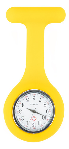Reloj Para Enfermera De Silicona Con Pin Solapa