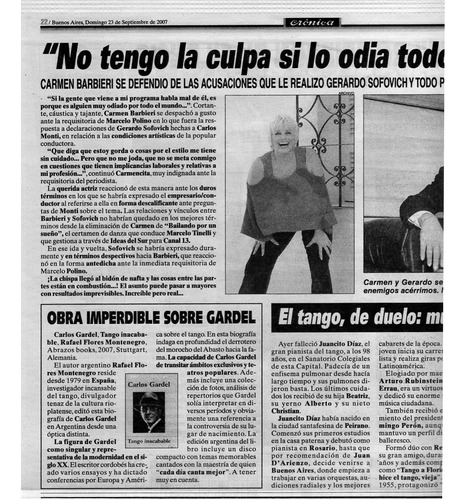 Carlos Gardel. Tango Inacabable (+ Cd)