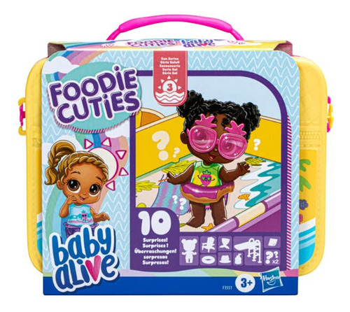 Hasbro Baby Alive Foodie Cuties 10 Sorpresas!!