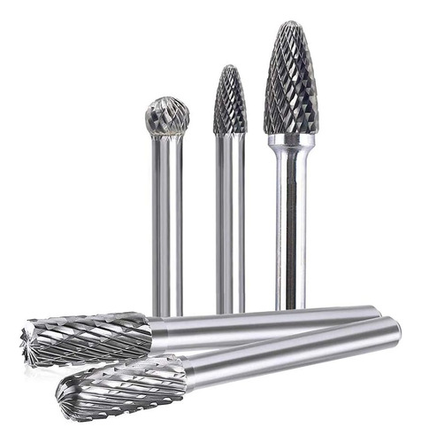 10 Piezas De Brocas De Corte Rotativo, De Doble Corte, ...