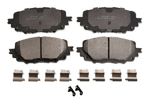 Set Balatas Ceramicas Del Mazda Mx-5 L 4 2.0l 16/17 Wagner