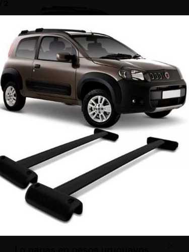 Barras Porta Equipaje Para Fiat Uno Evo Way 