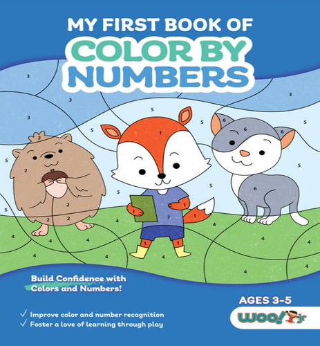 Libro My First Book Of Color By Numbers: (build Confidenc...