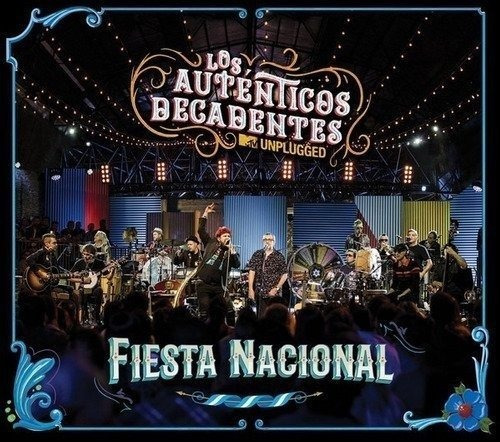 Autenticos Decadentes Fiesta Nacional Mtv Cd + Dvd Nuevo