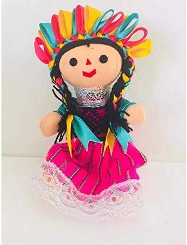 Muñeca De Trapo Otomi Lele Maria 30 Cm Mayoreo (20 Piezas)