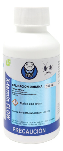 X-termin Flow 100 Ml Control De Plagas Chimenes