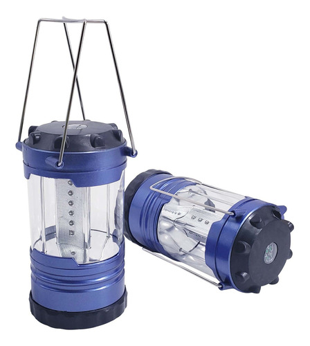 Farol Linterna Luces Led Para Camping Con Regulador X 2  - E