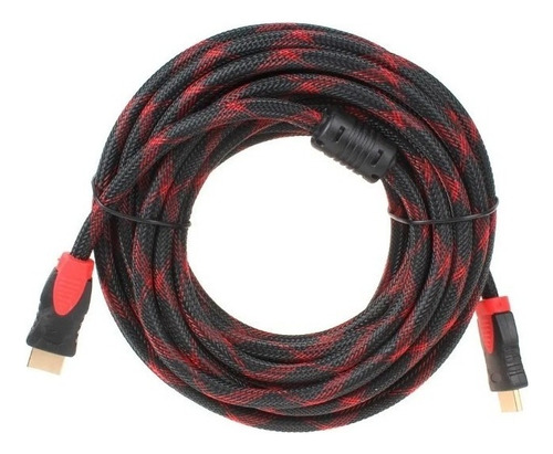 Cable Hdmi 15 Metros Mts Full Hd Con Filtro Mallado Clicshop