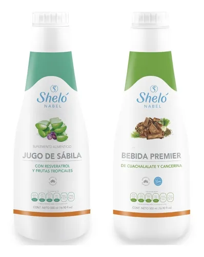 comprar Pack Jugo De Sábila + Bebida Premier Sheló Nabel