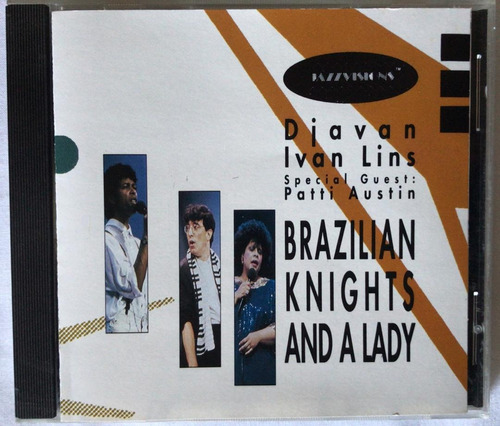 Djavan Ivan Lins. Brazilian Nights. Cd Org Usado. Qqg. Ag.