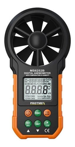 Anemometro Digital Mide Velocidad Viento Temperatura Humedad