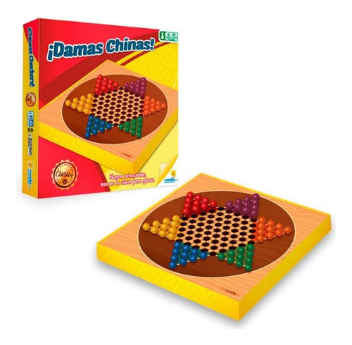 Juego De Mesa Damas Clásico Ronda Adultos Niños Estrategia