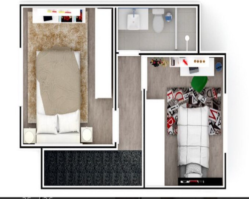 Imagem 5 de 5 de Casa 2 Dormitórios Com Quintal Privativo Condomínio Vivendas Do Bosque Jardim Guarujá Sorocaba - Ca01018 - 69982165