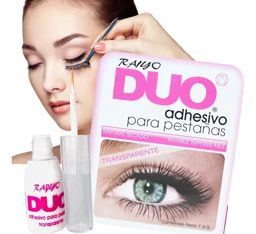 Pegamento Pestañas Duo Rayo Transparente Invisible 7.3 G