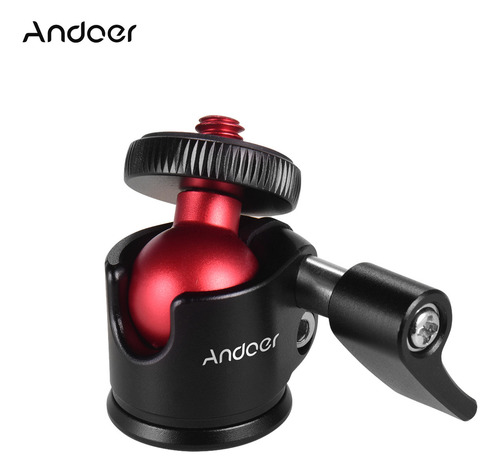 Cámara Giratoria Andoer Mini Head Dslr Con Trípode Y Cabeza