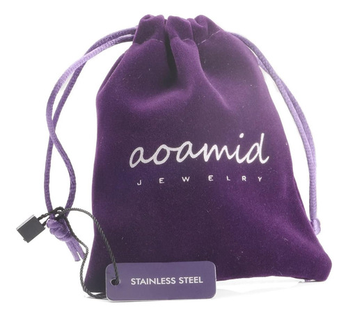 Aoamid Collar Con Colgante De Cruz En Forma De Corazón Con V