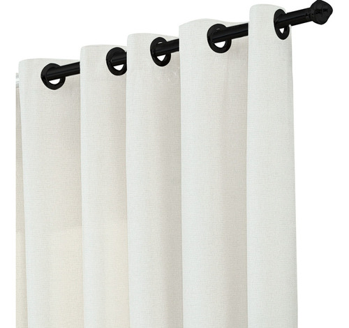 Cortina Para Janela De Sala/quarto Oxford 2,00x1,80 Branco