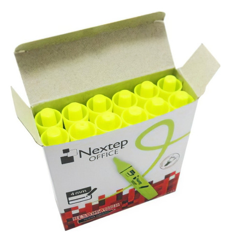 Marcatextos Nextep 5paq De 12pzas Amarillo Ne-079a /v