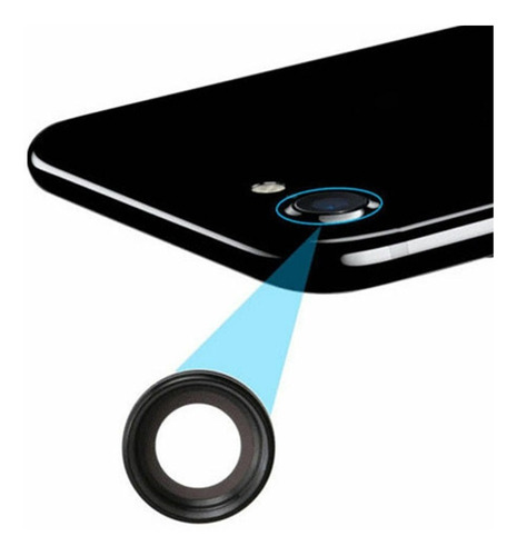 Lente Camara Trasera iPhone 7 7+ 8 8+ X Xr Xs Xs Max Tienda