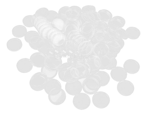 100 Piezas Cápsulas De Monedas Funda Forma Forma Forma 32cm